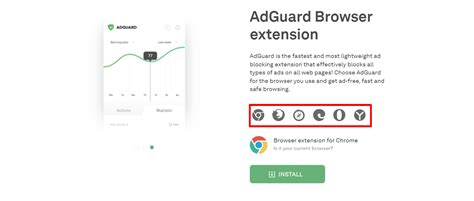 3. AdGuard AdBlocker: Wide availability across browsers