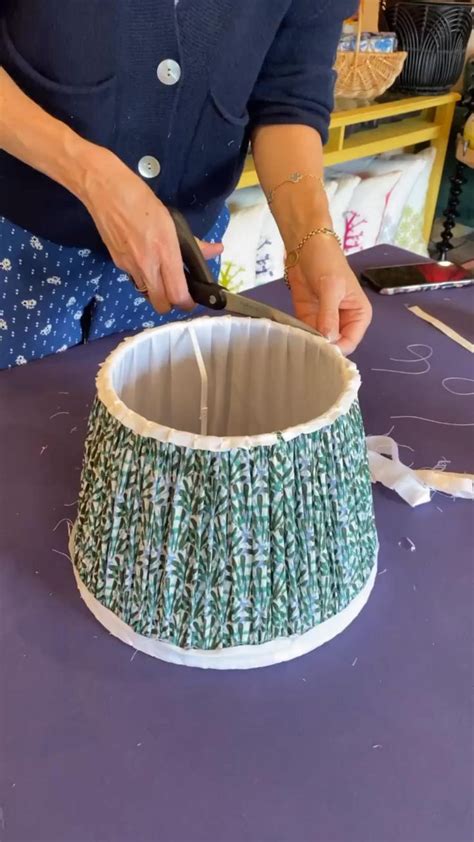 3. Add a frill to a lampshade