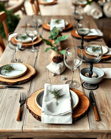 3. Add a natural table setting
