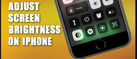 3. Adjust brightness on iPhone