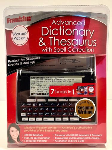 3. Advanced Dictionary &amp; Thesaurus