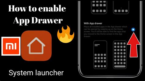 3. App Drawer in Default Mi Launcher