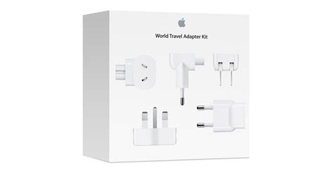 3. Apple World Travel Adapter Kit