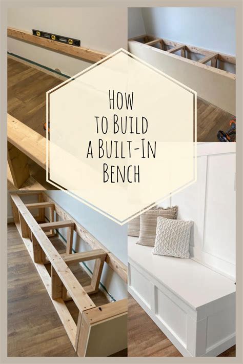 3. Build in a bench