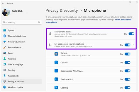 3. Check Microphone Access Permissions in Windows