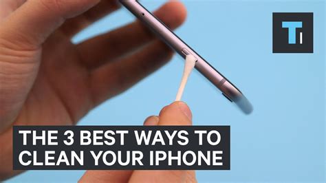 3. Clean your iPhone