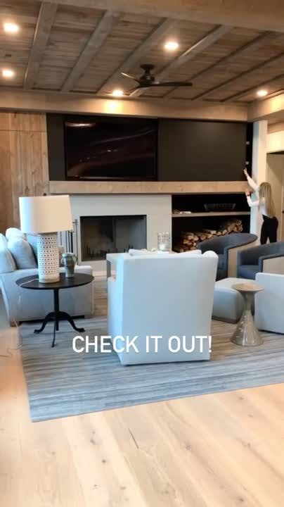 3. Conceal the TV when it’s not in use