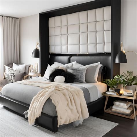 3. Create a cocooning effect with a wraparound headboard