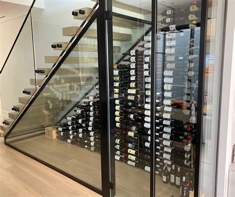 3. Create a temperature-controlled wine showcase