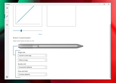 3. Customize settings and buttons