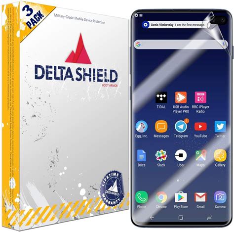 3. DeltaShield Anti-Bubble Screen Protector