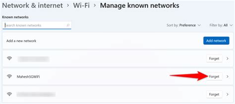 3. Forget and Rejoin the Network