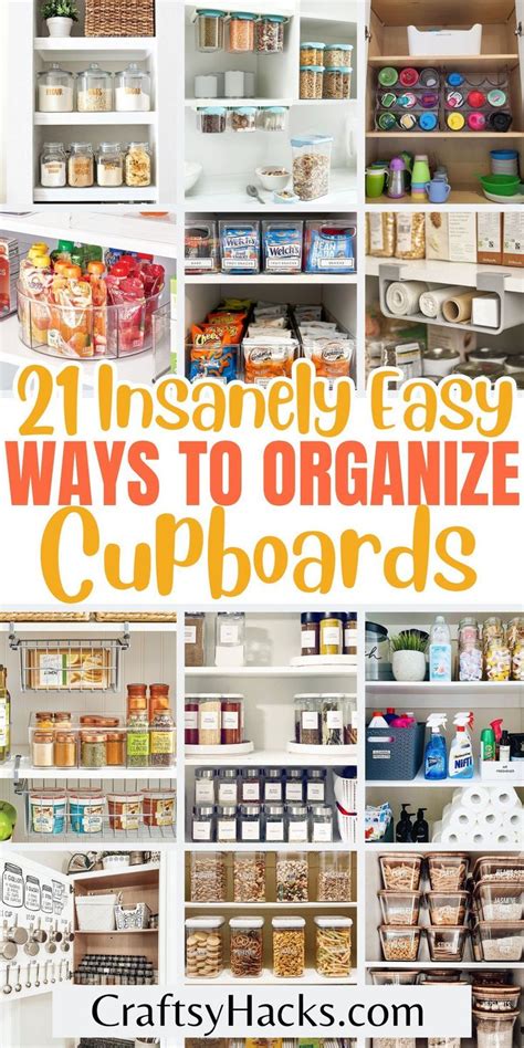 3. Hide and organize everything in a purpose-made cupboard