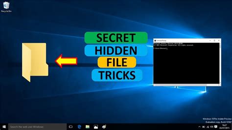 3. Hide folders with command prompt