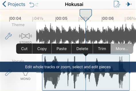 3. Hokusai Audio Editor