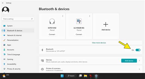 3. How to Activate Bluetooth on Windows 11 Using Windows Settings