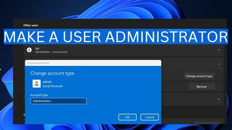 3. Make the Current User an Administrator