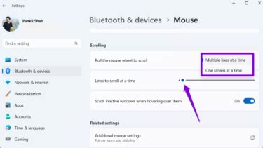 3. Modify Mouse Scrolling Settings
