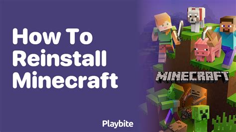 3. Reinstall Minecraft