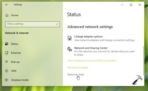 3. Reset Your Network Adapter