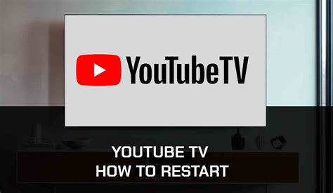 3. Restart YouTube TV