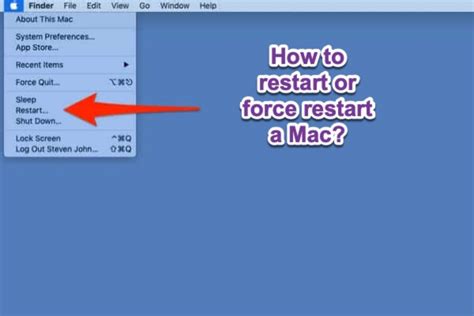 3. Restart your Mac