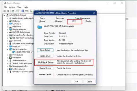3. Roll Back Device Drivers