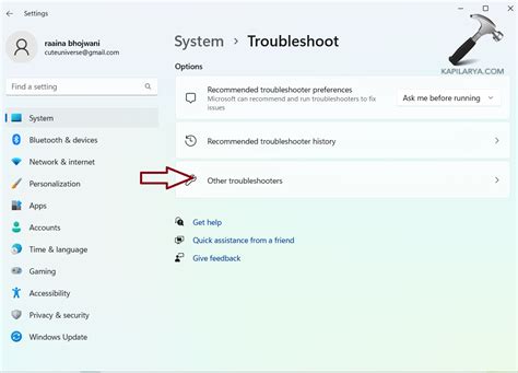3. Run Troubleshooter from Control Panel