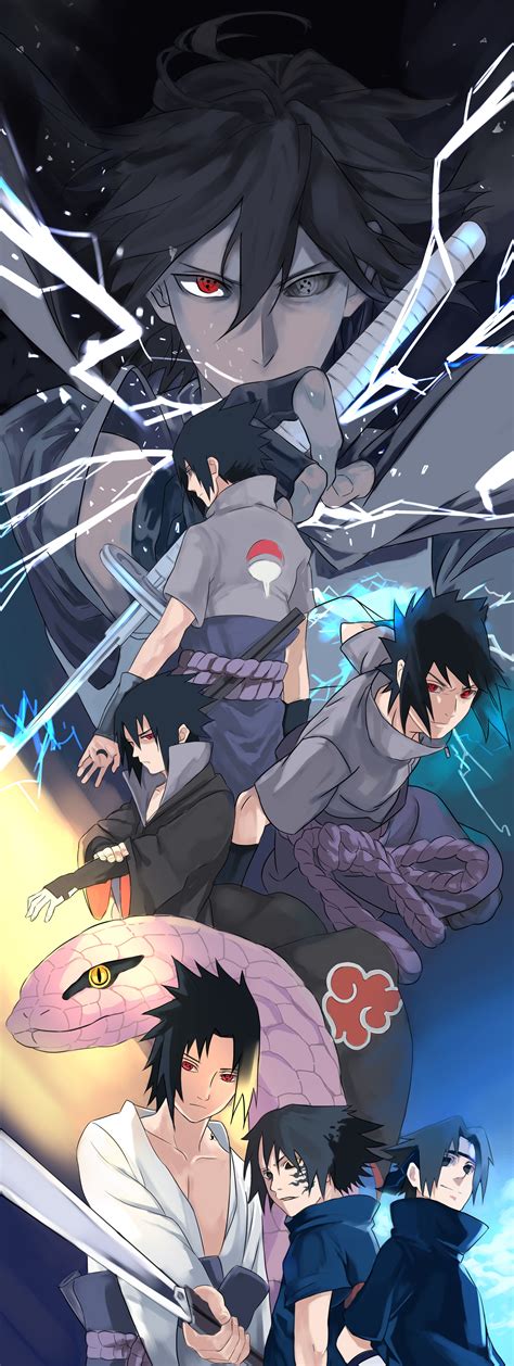 3. Sasuke iPhone wallpaper