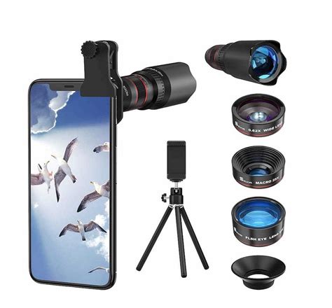 3. Selvim 4-in-1 Camera Lens Kit