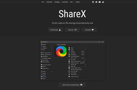 3. ShareX – Versatility