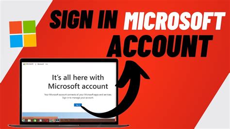 3. Sign Into Microsoft Account
