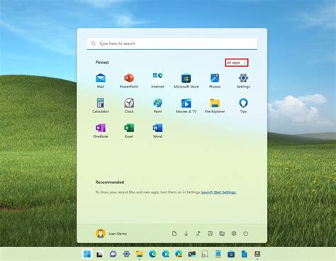 3. Sort Apps on the Start Menu