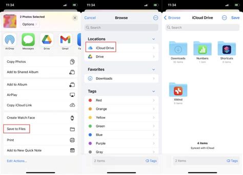 3. Transfer Files Between iPhone and Mac using Cloud Storage
