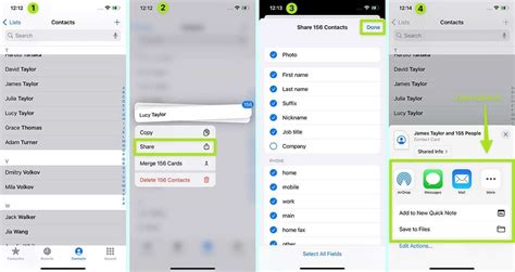 3. Transferring contacts from Android to iPhone using a VCF file