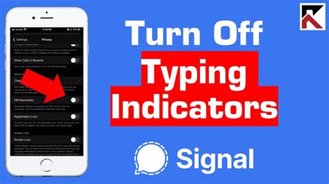 3. Turn off the typing indicator