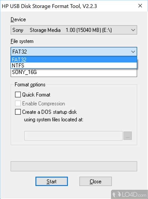3. USB Disk Storage Format Tool