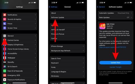 3. Update to the latest iOS version