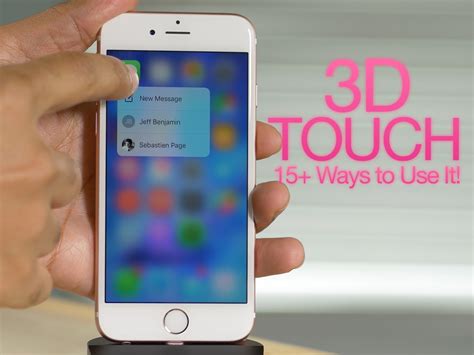 3. Use 3D Touch