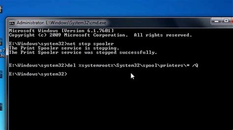 3. Use Command Prompt to Clear Print Queue