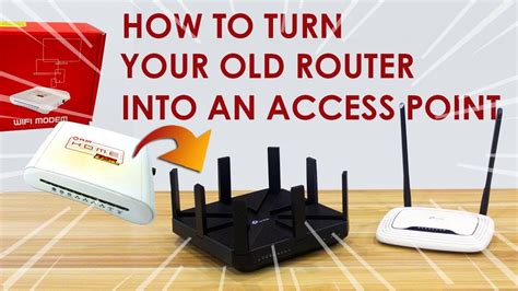 3. Use an Old Router as an Access Point