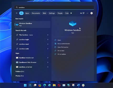 3. Use the Sandbox Command