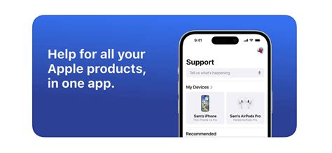 3. Using the Apple Support app