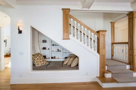 3. Utilize under stair space for open-plan spaces
