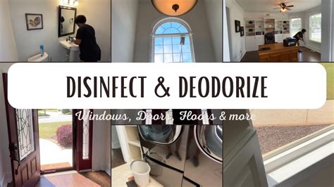 3. Wipe down the internal doors with a perfumed cleaning solution to deodorize and prevent dust