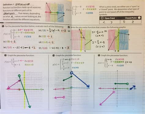 3.3 piecewise functions worksheet with answers pdf