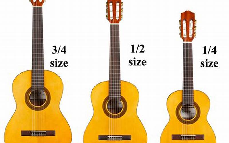 3/4 Size Guitar