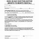 30 Day Eviction Notice Template Ohio
