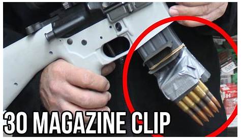 30 Caliber Magazine Clip in a Half Second! (With the world
