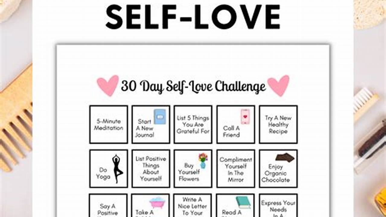 30 Day Self-Love Challenge for a More Fulfilling Life